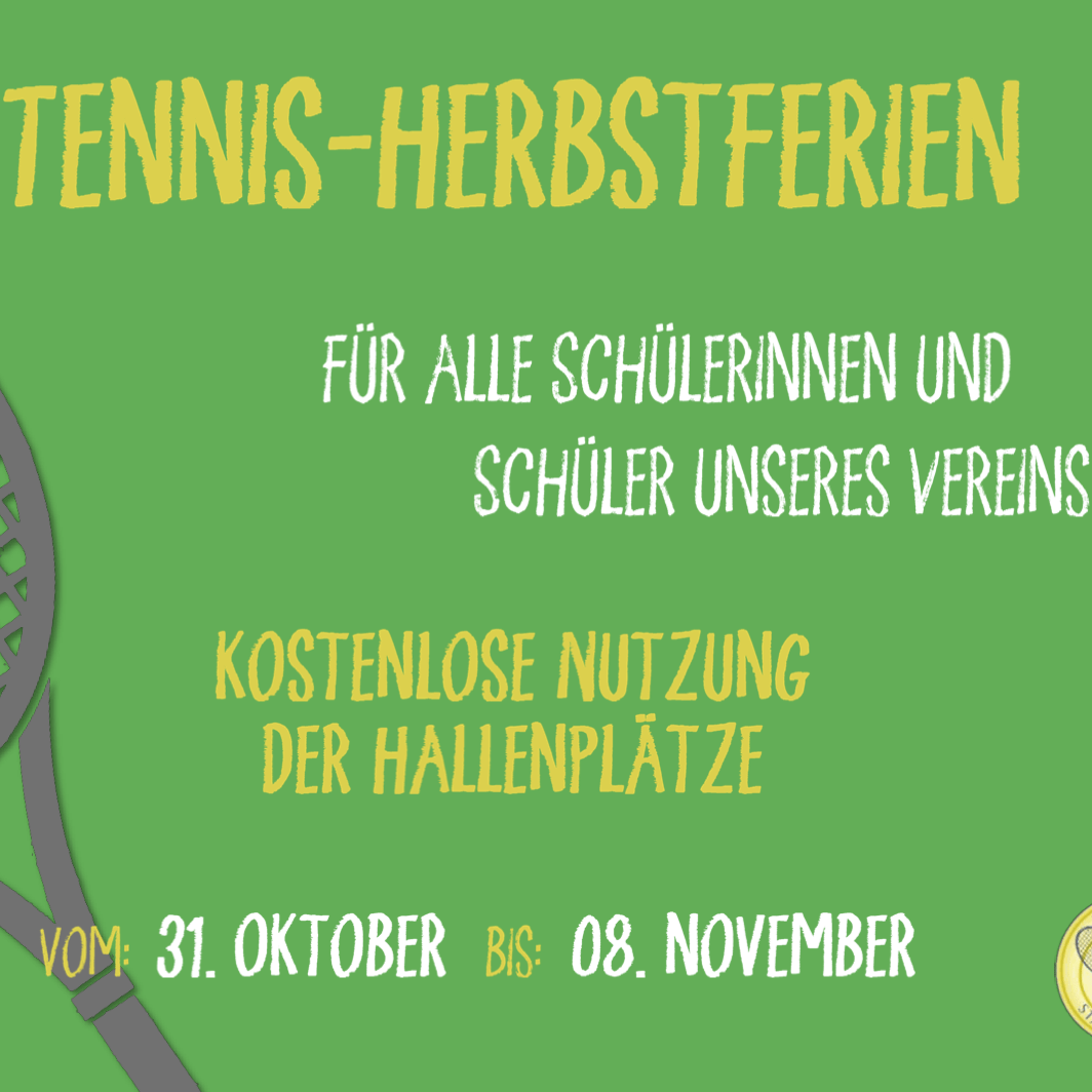 Tennis-Herbstferien 2020