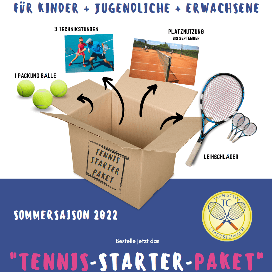 Tennis-Starter-Paket 2022